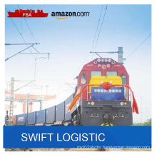 Cheapest railway freight/shipping/Amazon/FBA freight forwarder from China to Germany/France